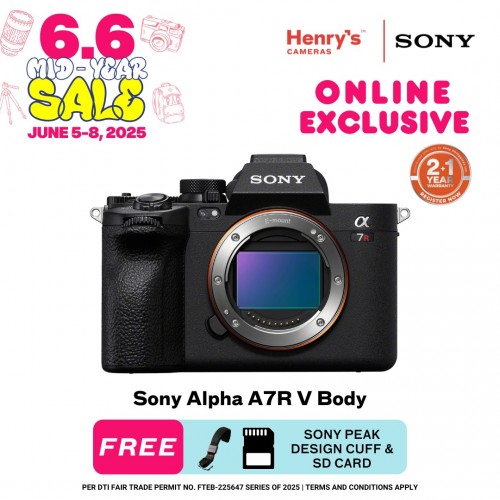 Sony Alpha A7R V Body