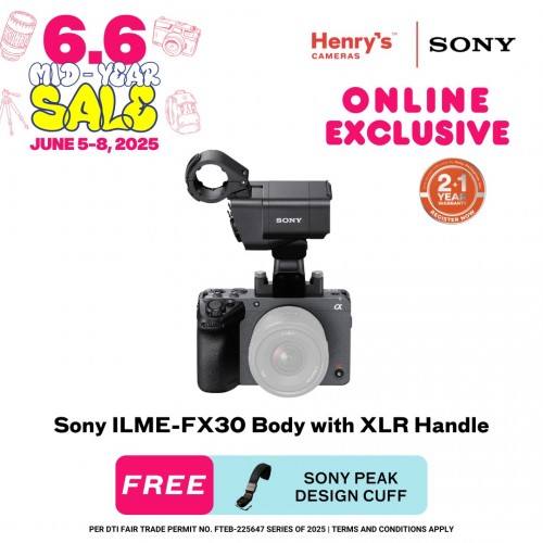 Sony ILME-FX30 Body with XLR Handle