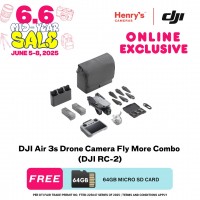 DJI Air 3s Drone Camera Fly More Combo (DJI RC-2)