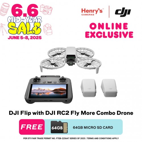 DJI Flip with DJI RC2 Fly More Combo Drone