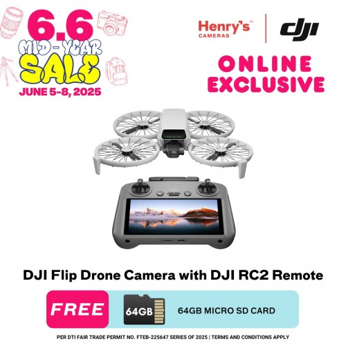 DJI Flip Drone Camera with DJI RC2 Remote