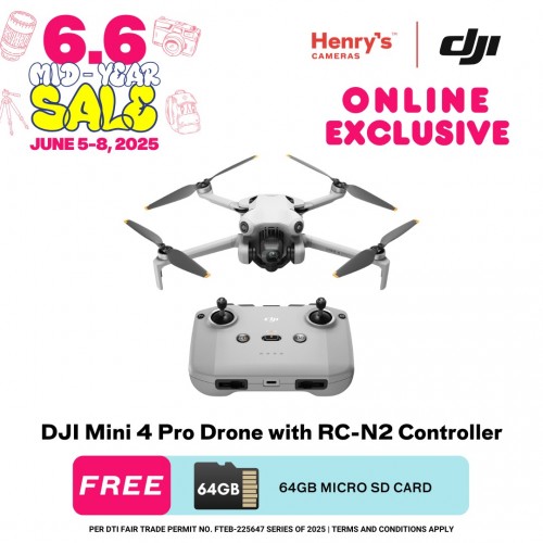 DJI Mini 4 Pro Drone with RC-N2 Controller