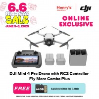 DJI Mini 4 Pro Drone with RC2 Controller Fly More Combo Plus