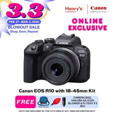 Canon EOS R10 with 18-45mm Kit