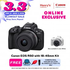 Canon EOS R50 with 18-45mm Kit