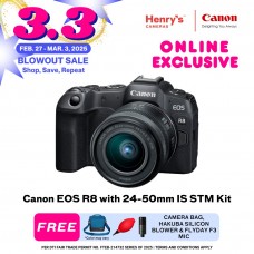 Canon EOS R8 with 24-50mm IS STM Kit