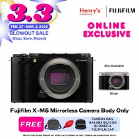 Fujifilm X-M5 Mirrorless Camera Body Only