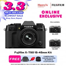 Fujifilm X-T50 15-45mm Kit Digital Mirrorless Camera