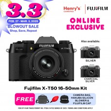 Fujifilm X-T50 16-50mm Kit Digital Mirrorless Camera