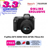 Fujifilm GFX 50SII With GF35-70mm Kit