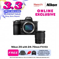 Nikon Z5 with 24-70mm F4 Kit