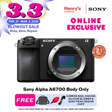 Sony Alpha A6700 Body Only