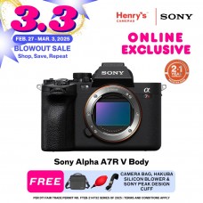 Sony Alpha A7R V Body