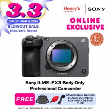 Sony ILME-FX3 Body Only Professional Camcorder