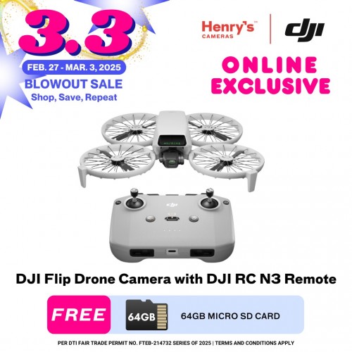 DJI Flip Drone Camera with DJI RC N3 Remote