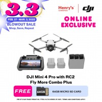 DJI Mini 4 Pro Drone with RC2 Controller Fly More Combo Plus