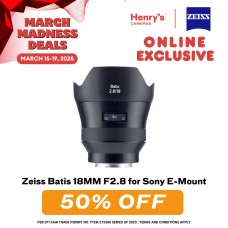 Zeiss Batis 18MM F2.8 for Sony E-Mount