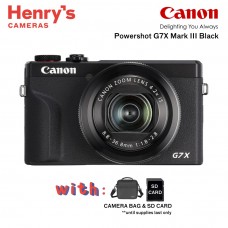 Canon Powershot G7X Mark III Black