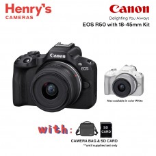 Canon EOS R50 with 18-45mm Kit