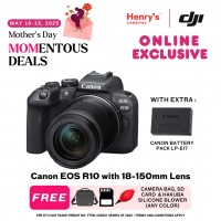 Canon EOS R10 Mirrorless Camera with 18-150mm Lens