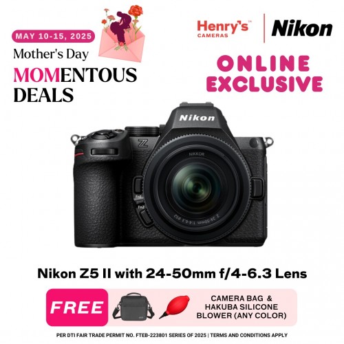 Nikon Z5 II with 24-50mm f/4-6.3 Lens Mirrorless Camera