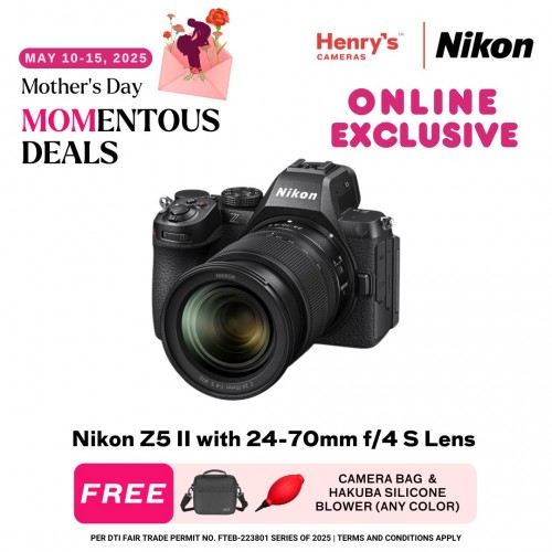 Nikon Z5 II with 24-70mm f/4 S Lens Mirrorless Camera