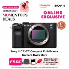 Sony ILCE-7C Compact Full-Frame Camera Body Only