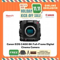 Canon EOS C400 6K Full-Frame Digital Cinema Camera 