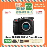 Canon EOS C80 6K Full-Frame Cinema Camera