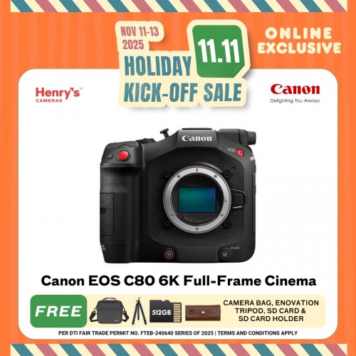 Canon EOS C80 6K Full-Frame Cinema Camera