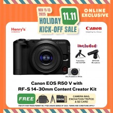 Canon EOS R50 V with RF-S 14-30mm Content Creator Kit