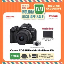 Canon EOS R50 with 18-45mm Kit