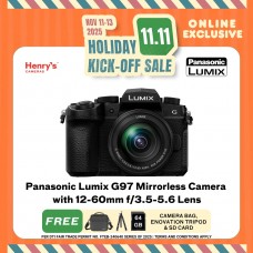 Panasonic Lumix G97 Mirrorless Camera with 12-60mm f/3.5-5.6 Lens