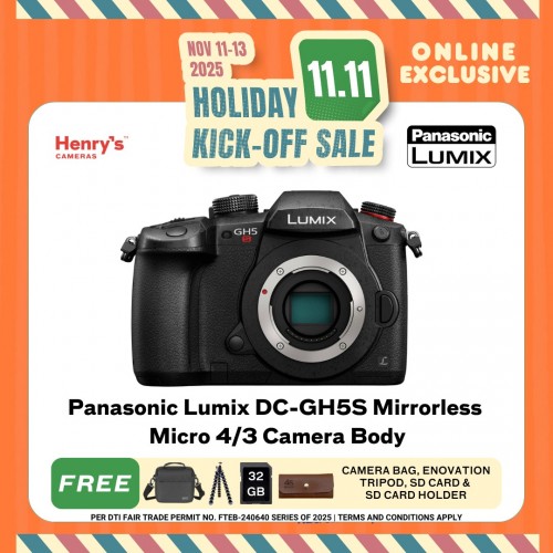Panasonic Lumix DC-GH5S Mirrorless Micro 4/3 Camera Body