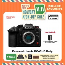 Panasonic Lumix DC-GH6 Body Mirrorless Camera