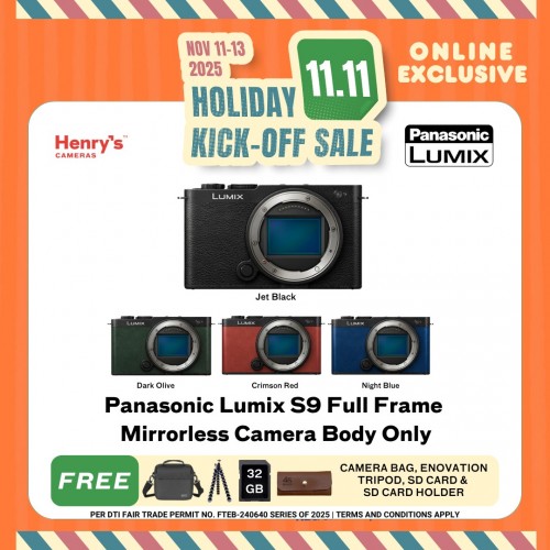 Panasonic Lumix S9 Full Frame Mirrorless Camera Body Only