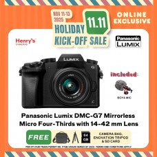 Panasonic Lumix DMC-G7 Mirrorless Micro Four-Thirds with 14-42 mm Lens