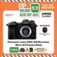 Panasonic Lumix DMC-G9 Mirrorless Micro 4/3 Camera Body