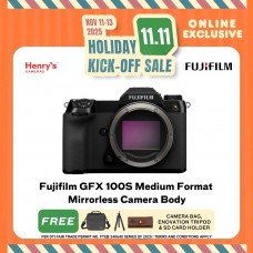 Fujifilm GFX 100S Medium Format Mirrorless Camera Body