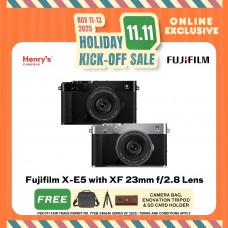 Fujifilm X-E5 with XF 23mm f/2.8 Lens