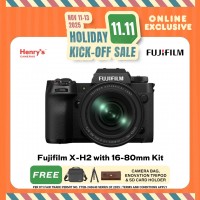 Fujifilm X-H2 with 16-80mm Kit