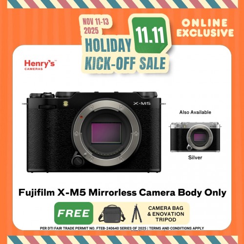 Fujifilm X-M5 Mirrorless Camera Body Only