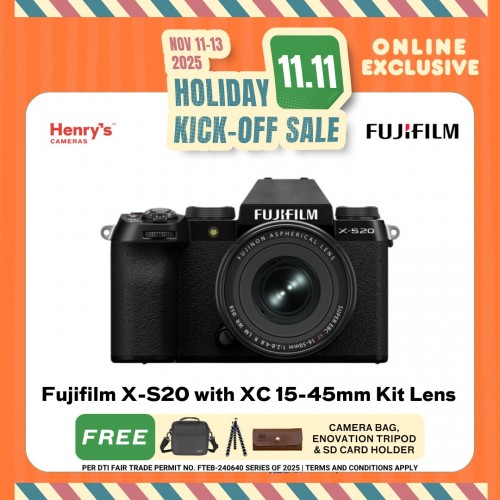 Fujifilm X-S20 with XC 15-45mm Kit Lens Mirrorless Camera 