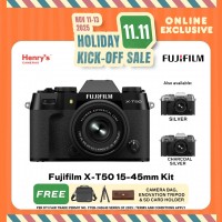 Fujifilm X-T50 15-45mm Kit Digital Mirrorless Camera