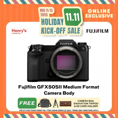 Fujifilm GFX50SII Medium Format Camera Body