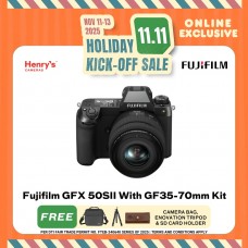 Fujifilm GFX 50SII With GF35-70mm Kit