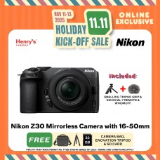 Nikon Z30 Mirrorless Camera with 16-50mm