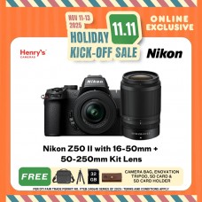 Nikon Z50 II with 16-50mm + 50-250mm Kit Lens