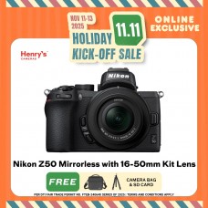 Nikon Z50 Mirrorless with 16-50mm Kit Lens