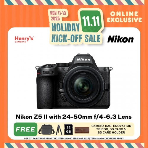 Nikon Z5 II with 24-50mm f/4-6.3 Lens Mirrorless Camera
